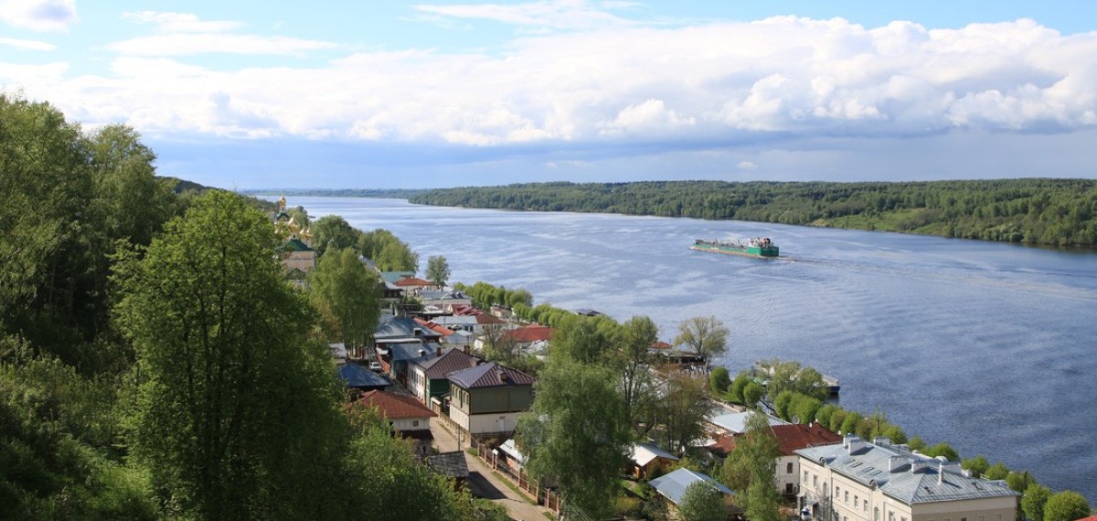 Волжские просторы